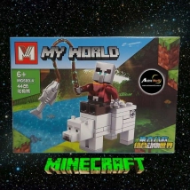 MINI BLOQUE MG600-4 MINECRAFT (15x10,5CM) (L0430)