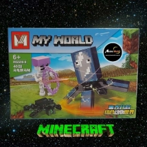 MINI BLOQUE MG600-8 MINECRAFT (15x10,5CM) (L0434)