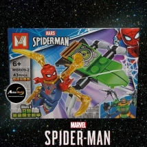 MINI BLOQUE MG609-2 SPIDERMAN 8EN1 (15x10,5CM) (L0444)