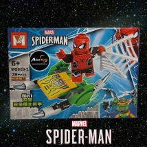 MINI BLOQUE MG609-3 SPIDERMAN 8EN1 (15x10,5CM) (L0445)