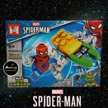 MINI BLOQUE MG609-4 SPIDERMAN 8EN1 (15x10,5CM) (L0446)