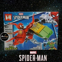 MINI BLOQUE MG609-6 SPIDERMAN 8EN1 (15x10,5CM) (L0448)