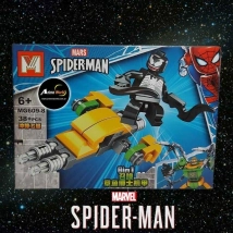 MINI BLOQUE MG609-8 SPIDERMAN 8EN1 (15x10,5CM) (L0450)