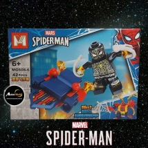 MINI BLOQUE MG608-6 SPIDERMAN 8EN1 (15x10,5CM) (L0456)