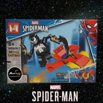 MINI BLOQUE MG608-7 SPIDERMAN 8EN1 (15x10,5CM) (L0457)