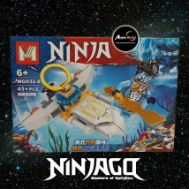 MINI BLOQUE MG932-8 NINJAGO 8EN1 (15x10,5CM) (L0466)
