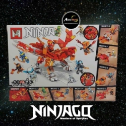 MINI BLOQUE MG915-2 NINJAGO 8EN1 (15x10,5CM) (L0468)