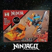 MINI BLOQUE MG915-6 NINJAGO 8EN1 (15x10,5CM) (L0472)