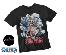 ONE PIECE LUFFY NAVY (TALLA S) (R0921)