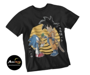 DRAGON BALL Z - GOKU Y SONIC (TALLA 14) (R0937)