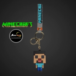 LLAVERO GOMA MINECRAFT #2 (N0271)