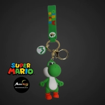LLAVERO GOMA SUPER MARIO #8 YOSHI (N0316)