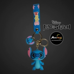 LLAVERO GOMA STITCH #17 (N0359)