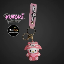 LLAVERO GOMA KITTY-KUROMI #56 (N0377)