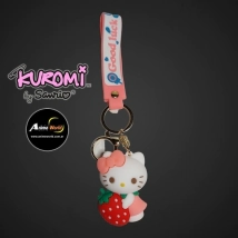 LLAVERO GOMA KITTY-KUROMI #58 (N0379)
