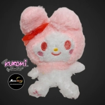 PELUCHE LLAVERO - KITTY-KUROMI #4 (14CM APROX) (P0774)