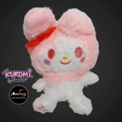 PELUCHE LLAVERO - KITTY-KUROMI #4 (14CM APROX) (P0774)