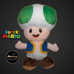 PELUCHE SUPER MARIO BROSS - HONGUITO VERDE (21CM APROX) (P0791)