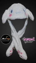 GORRO PELUCHE LEVANTA OREJAS KITTY-KUROMI #2 (60CM APROX) (P0801)