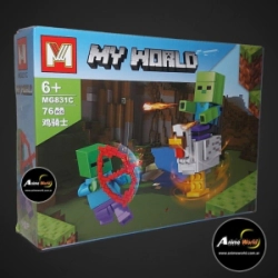 BLOQUE GENERICO - MG831C MINECRAFT (19x14CM) (L0498)