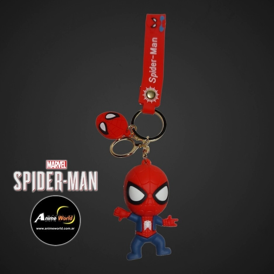 LLAVERO GOMA SPIDERMAN #12 (N0397)