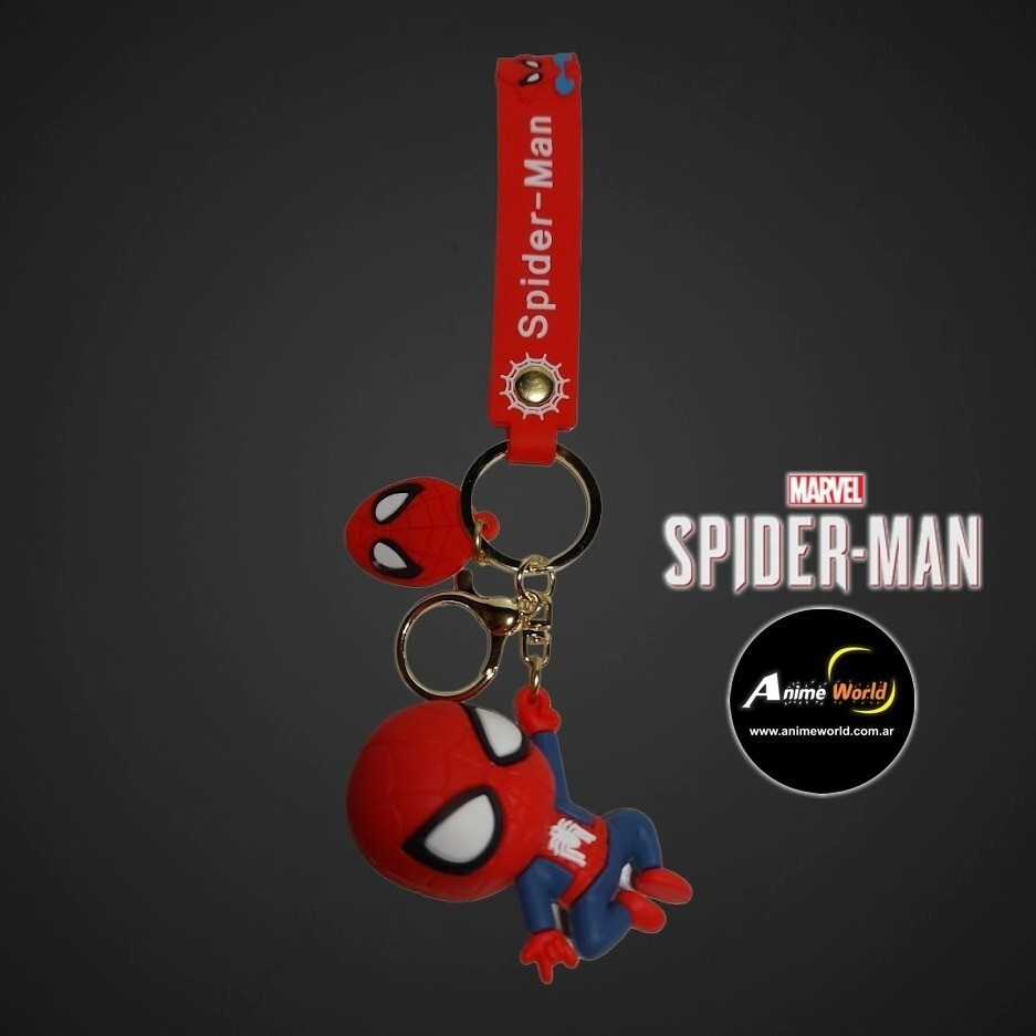 LLAVERO GOMA SPIDERMAN #13 (N0398)