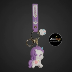 LLAVERO GOMA UNICORNIO #5 (N0418)