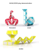 SNAKE QIYI MAGIC 36 PIEZAS COLOR (0933C) (C0146)