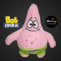 PELUCHE BOB SPONJA AFELPADO PATRICIO (27CM APROX) (P0834)