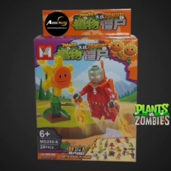 MINI BLOQUE MG255-6 PLANTAS VS ZOMBIES 8EN1 (L0510)