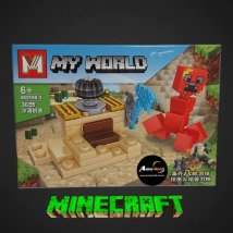 MINI BLOQUE MG598-3 MINECRAFT (L0519)