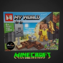 MINI BLOQUE MG598-7 MINECRAFT (L0523)