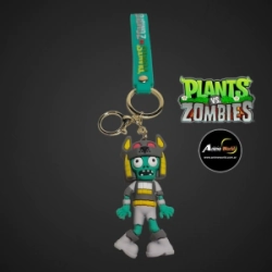 LLAVERO GOMA PLANTAS VS ZOMBIES #6 (N0463)