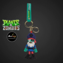 LLAVERO GOMA PLANTAS VS ZOMBIES #7 (N0464)
