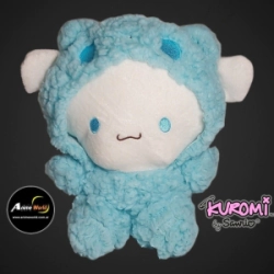 PELUCHE KUROMI CON CAPUCHA #1 (22CM APROX) (P0878)