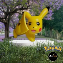 POKEMON GASHAPON PIKACHU #5 (6CM APROX) (F0727)