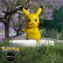 POKEMON GASHAPON PIKACHU #10 (8CM APROX) (F0732)