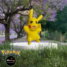 POKEMON GASHAPON PIKACHU #12 (8CM APROX) (F0734)