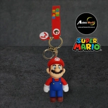 LLAVERO GOMA SUPER MARIO #15 MARIO (N0470)