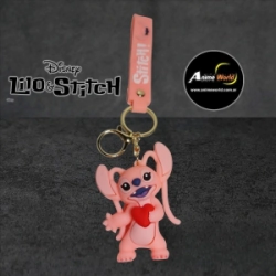 LLAVERO GOMA STITCH #19 (N0475)