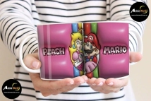 TAZA PLASTICA - SUPER MARIO BROSS #7 (T0203)