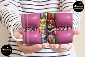 TAZA PLASTICA - SUPER MARIO BROSS #7 (T0203)