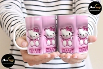 TAZA PLASTICA - HELLO KITTY #1 (T0210)