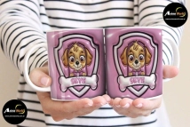 TAZA PLASTICA - PAW PATROL #3 (T0215)