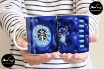 TAZA PLASTICA - STITCH #4 (T0218)