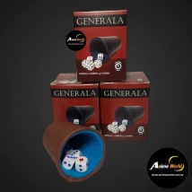 JUEGO DE MESA GENERALA FORRADA EN CAJA 7.5x7.5x10CM (A0426)