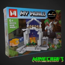 BLOQUE GENERICO - MG693A MINECRAFT 4EN1 (19x14CM) (L0553)