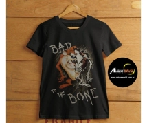 REMERA ALGODON IMPORTADO + TAZMANIA #1 (TALLA L) (R0972)