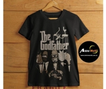 REMERA ALGODON IMPORTADO + THE GODFATHER (TALLA M) (R0976)