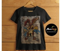 REMERA ALGODON IMPORTADO + COYOTE (TALLA M) (R0978)